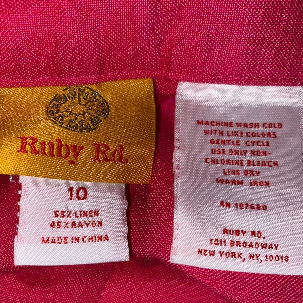 🌺Ruby Rd 2-Pc Linen Outfit 🌺 - Picture 15 of 16